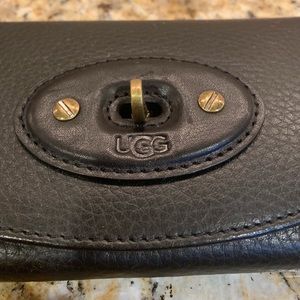 Black UGG leather wallet: like new